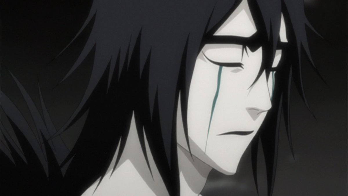 His request denied, Ulquiorra turns to Orihime, the one who infected him with the budding humanity we’ve seen slowly bloom. He then poses her the question he once did. Metaphorically asking if she’s afraid of meaninglessness. For he’s always been afraid of meaning.