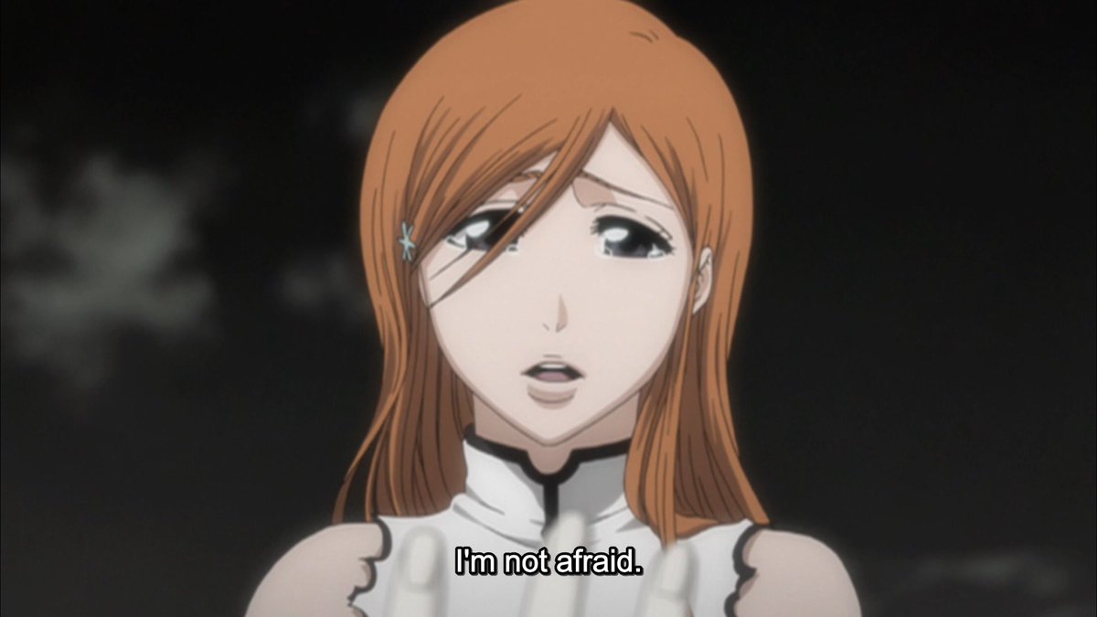 Orihime answers him firmly. Even after everything, his nihilistic despair hadn’t proved contagious. Their humanity had. Ulquiorra tried to destroy Orihime’s worldview all throughout his time in the series in order to validate his own. Yet it was his that burned away.