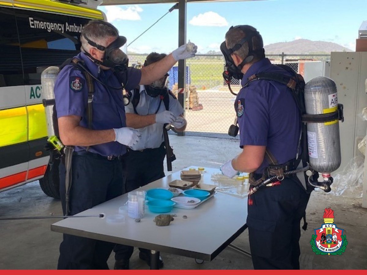 ACT_ESA's tweet photo. New state-of-the-art Hazardous Materials (HAZMAT) detection equipment has been introduced to ACT Fire &amp; Rescue, making it a quicker process for firefighters to identify chemicals and efficiently respond to incidents. You’re in good hands, Canberra. 💪 #ACTFR https://t.co/GpXZG8hofL