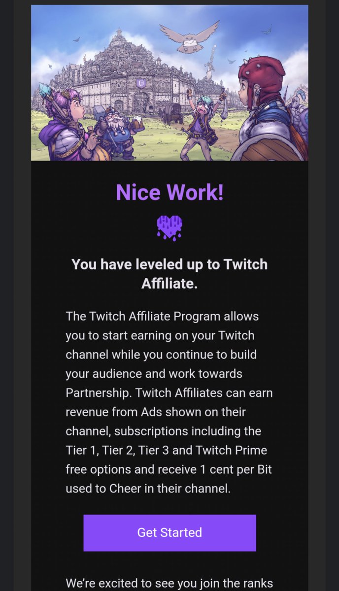 xMagicMattTTV's tweet image. Here it is the official email of my affiliation... WOW! Thank you to everyone that helped me get here.💜🐺
#appreciationpost 
#SmallStreamersConnect 
#SmallStreamersCommunity 
#TwitchAffilate 
#TwitchStreamers 
#WolfPack🐺
#affiliated 
#twitchstreamer 
#Twitch