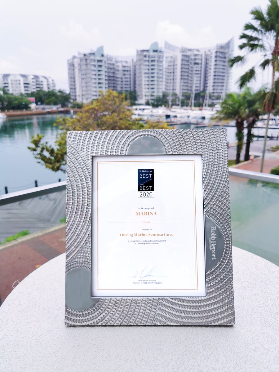 Thank you <a href="/RobbReport/">RobbReport</a> for the Best Marina award in the Best of the Best 2020 edition! Stay tuned to our upgraded marina at the end of the year ✨