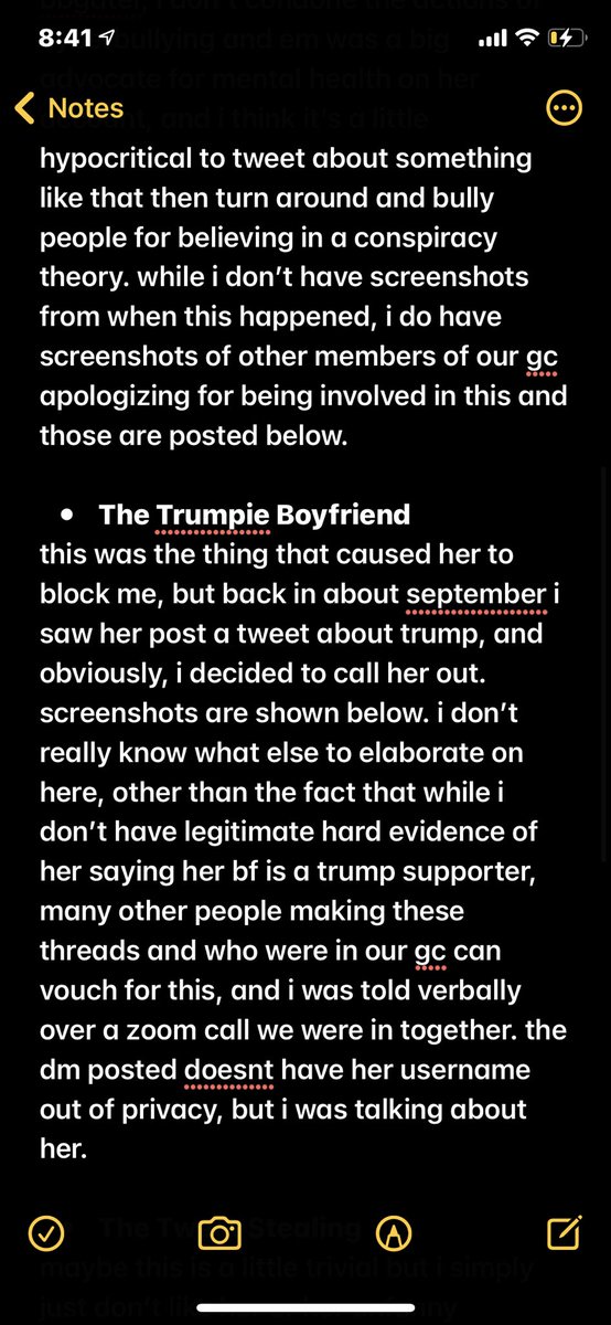 she had been “cancelled” before and constantly changes her layouts so people won’t find her but all i’m gonna say is: if you haven’t done anything wrong, then you shouldn’t worry about people cancelling you