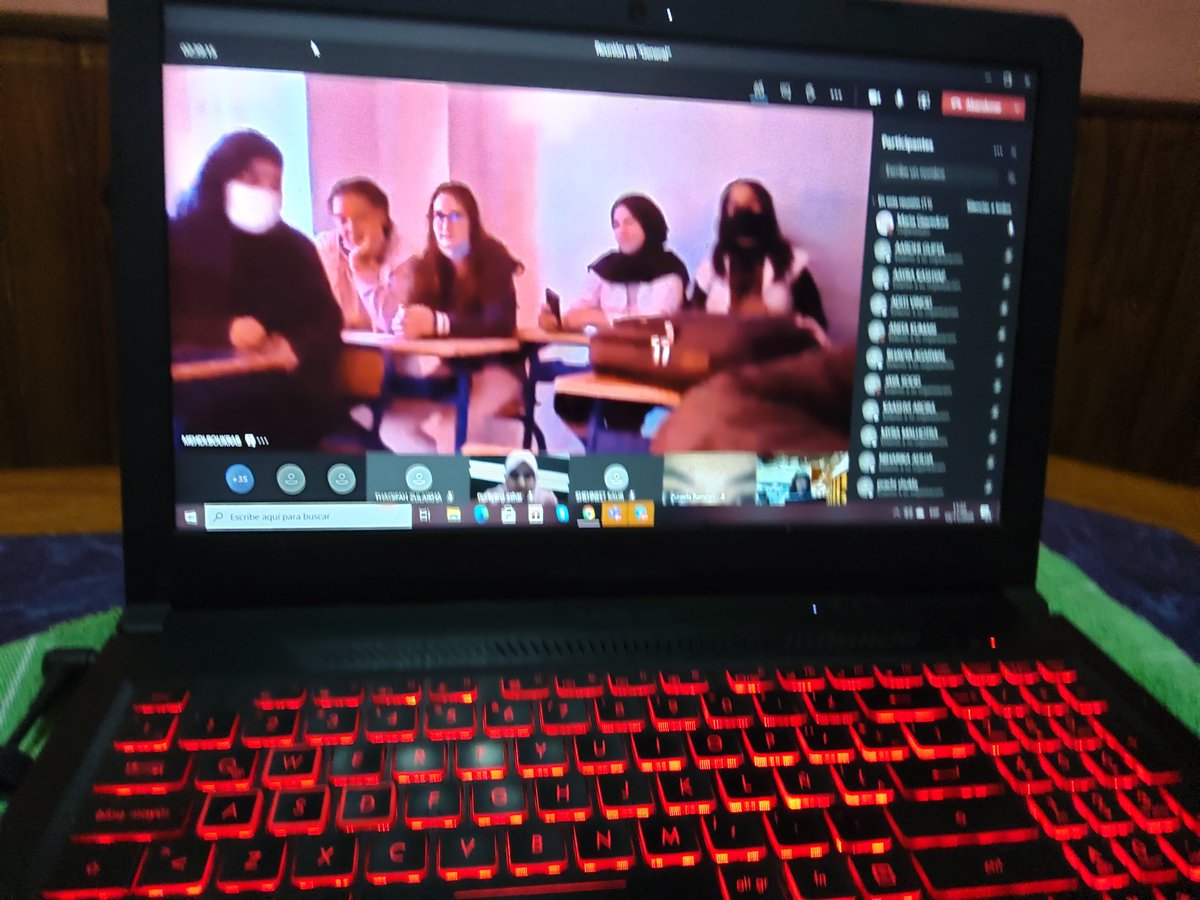 mariajosegiaved's tweet image. We connected with Morocco @Flipgrid 
@MicrosoftEDU @Buncee @Wakelet @SkypeClassroom #globallearningconnection