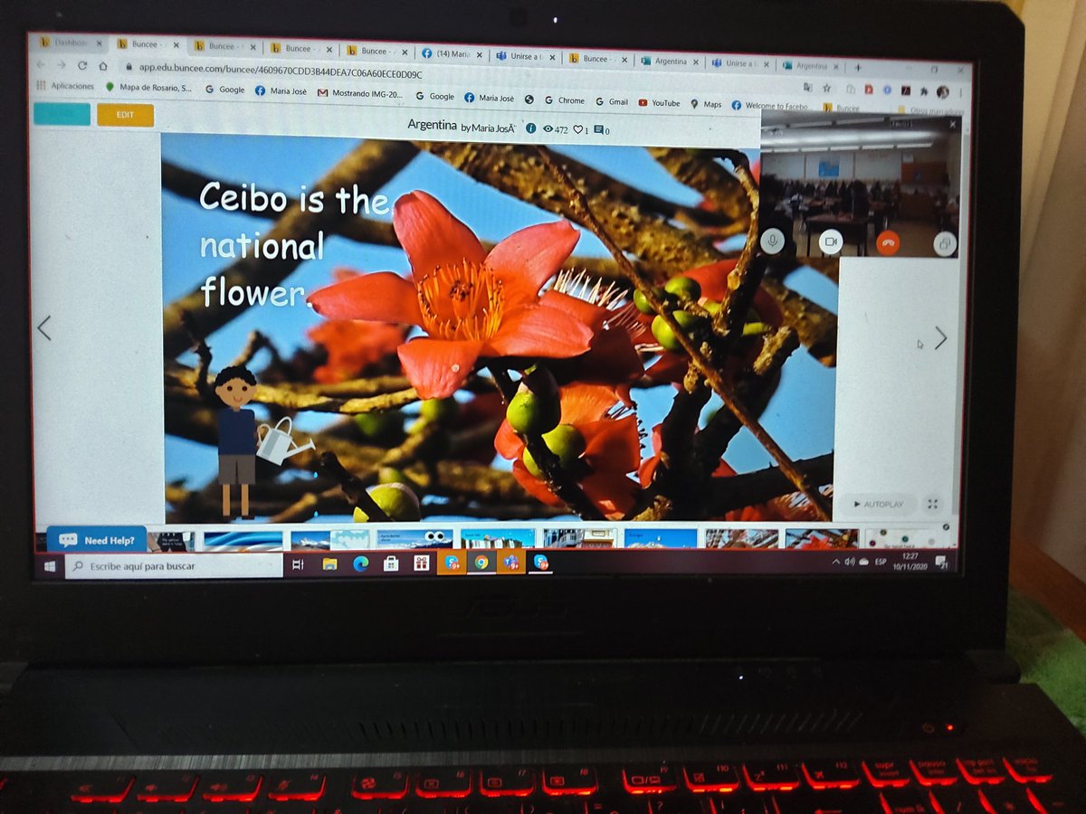 mariajosegiaved's tweet image. We connected with Morocco @Flipgrid 
@MicrosoftEDU @Buncee @Wakelet @SkypeClassroom #globallearningconnection