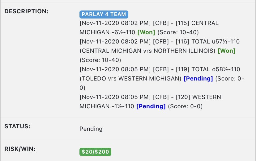 SoundsFan89's tweet photo. @BarstoolBigCat this parley just won on that game. Love the MAC https://t.co/RjVKypto7p