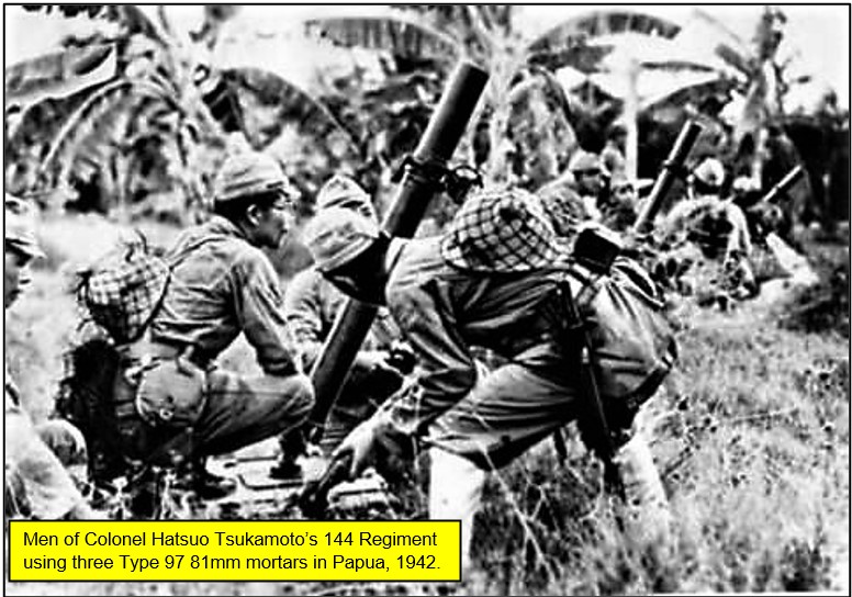 Oivi-Gorari1/5Nov 4-11,1942: For the first time Japanese fighting troops in Papua were together on one battlefield.The Nankai Shitai mustered 2800 men from the 41 & 144 Regts, plus engineers & 15 mountain guns.Well entrenched, they blocked the Australian advance to the coast.