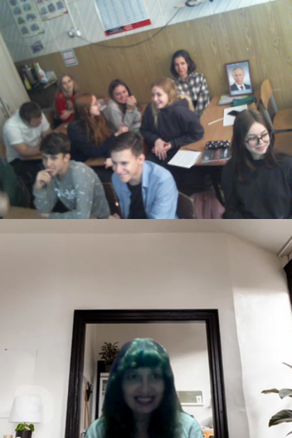 mariajosegiaved's tweet image. We connected with Russia
@Flipgrid @MicrosoftEDU @Buncee
 @Wakelet @SkypeClassroom
 #GlobalLearningConnection