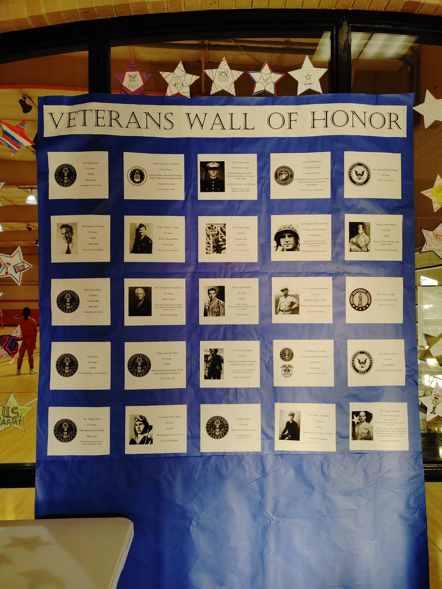 OFAM_Rocks's tweet image. Happy Veterans Day from OJH Student Council!