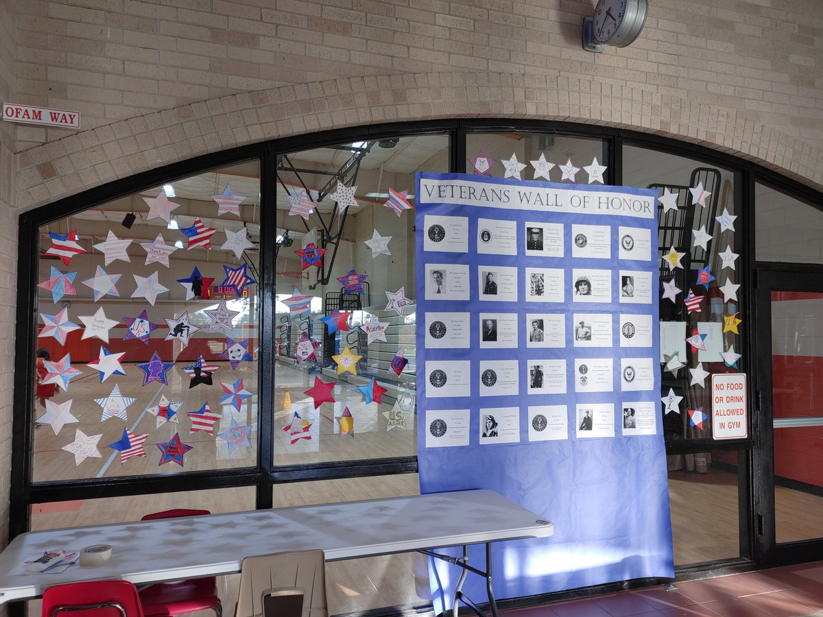 OFAM_Rocks's tweet image. Happy Veterans Day from OJH Student Council!