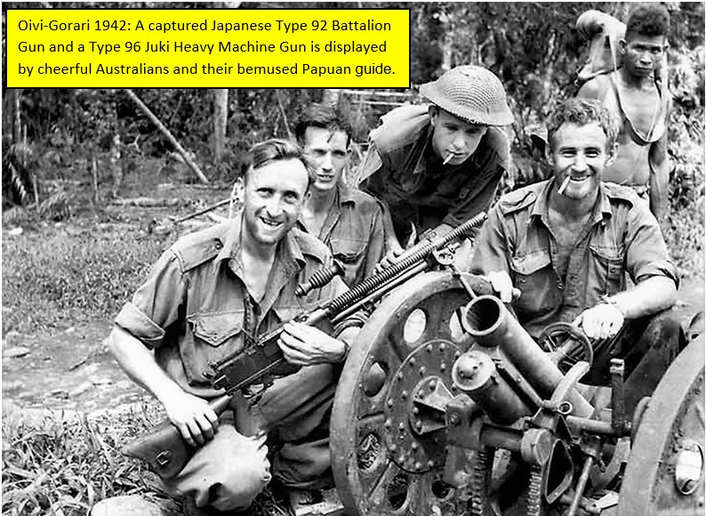 3/5Australian 7th Div lost 121 KIA, 225 wounded.Almost 500 Japanese KIA, almost 500 wounded.The Japanese lost 15 mountain guns. These had given the Japanese a big advantage in the mountain fighting and were sorely missed by the Japanese in the hard fight to come at Buna-Gona.