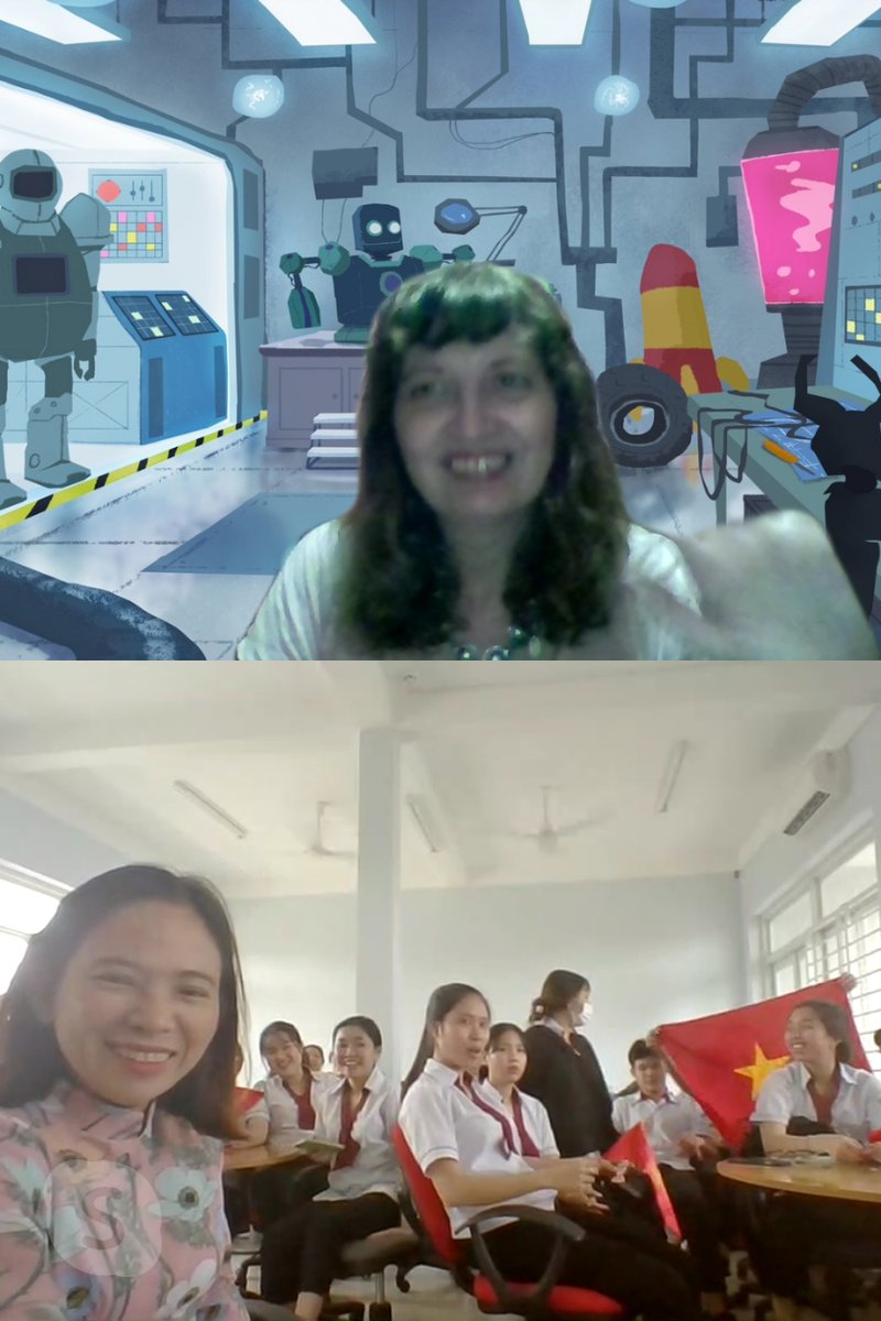 mariajosegiaved's tweet image. We connected with Vietnam 
@Flipgrid @MicrosoftEDU @Buncee
 @Wakelet @SkypeClassroom
 #GlobalLearningConnection