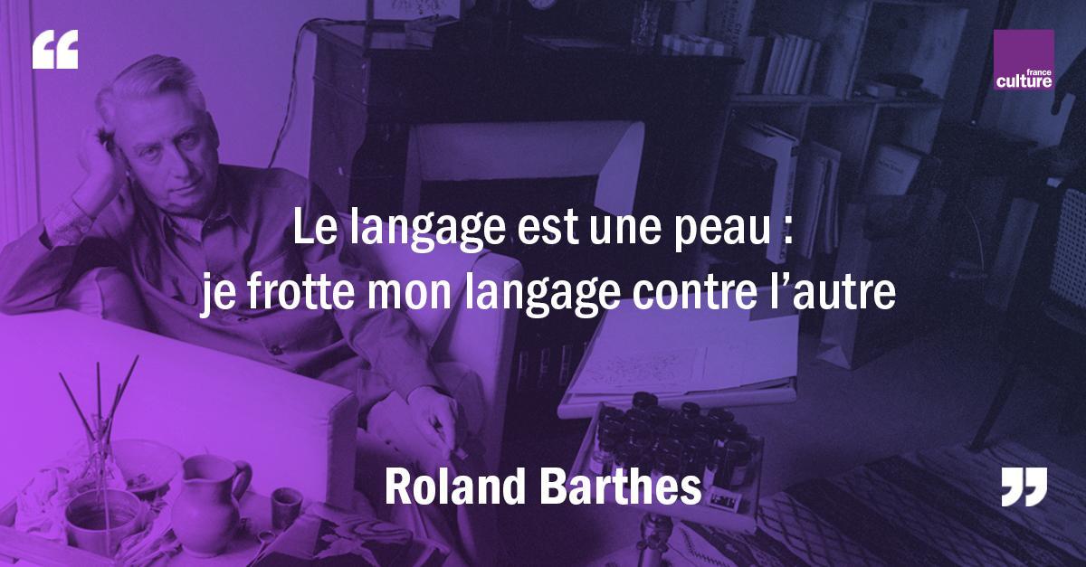 12 novembre 1915 : naissance de Roland Barthes. Retour sur la genèse des "Fragments d'un discours amoureux", oeuvre entre le roman et l'essai qui décrypte l'intime grâce aux archives. franceculture.fr/litterature/ro…