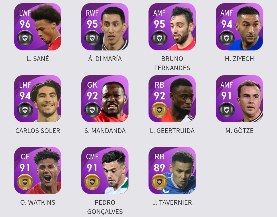 MannPESGaming's tweet photo. Max Rating POTW coming today🔥🔥🔝

Which one's your favorite?🥅

Comment below...
🔥
Follow me @MannPESGaming
😉
#pes2021mobile #PES2020 #PesMobile #pes #eFootballPES2021 #eFootballPES2021mobile #eFootballPES2022 #konami #PES2020 #pes21 #eFootballPES #efootball #football https://t.co/IABYQjioXn