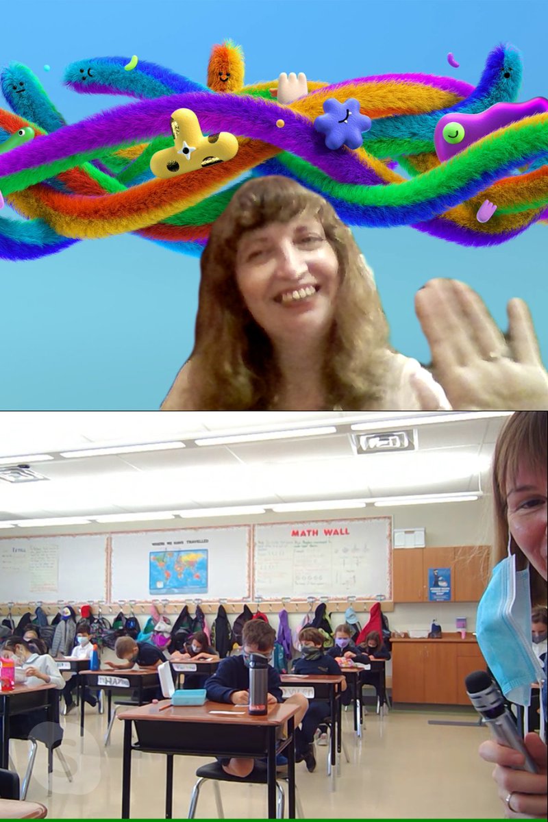 mariajosegiaved's tweet image. We connected with Canada 
@Flipgrid @MicrosoftEDU @Buncee
 @Wakelet @SkypeClassroom @MrsRichardson99 
 #GlobalLearningConnection