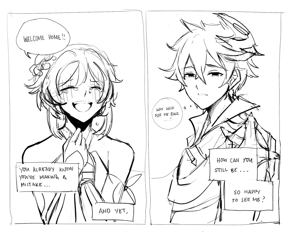 ladymangoes's tweet photo. even childe doesn't know why u roll for him ,,,,, 

AAAA more chilumi for ur timeline- #genshinimpact https://t.co/gG0G4xPtUG