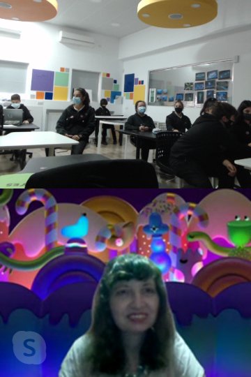 mariajosegiaved's tweet image. We connected with Cyprus 
@Flipgrid @MicrosoftEDU @Buncee
 @Wakelet @SkypeClassroom 
 #GlobalLearningConnection