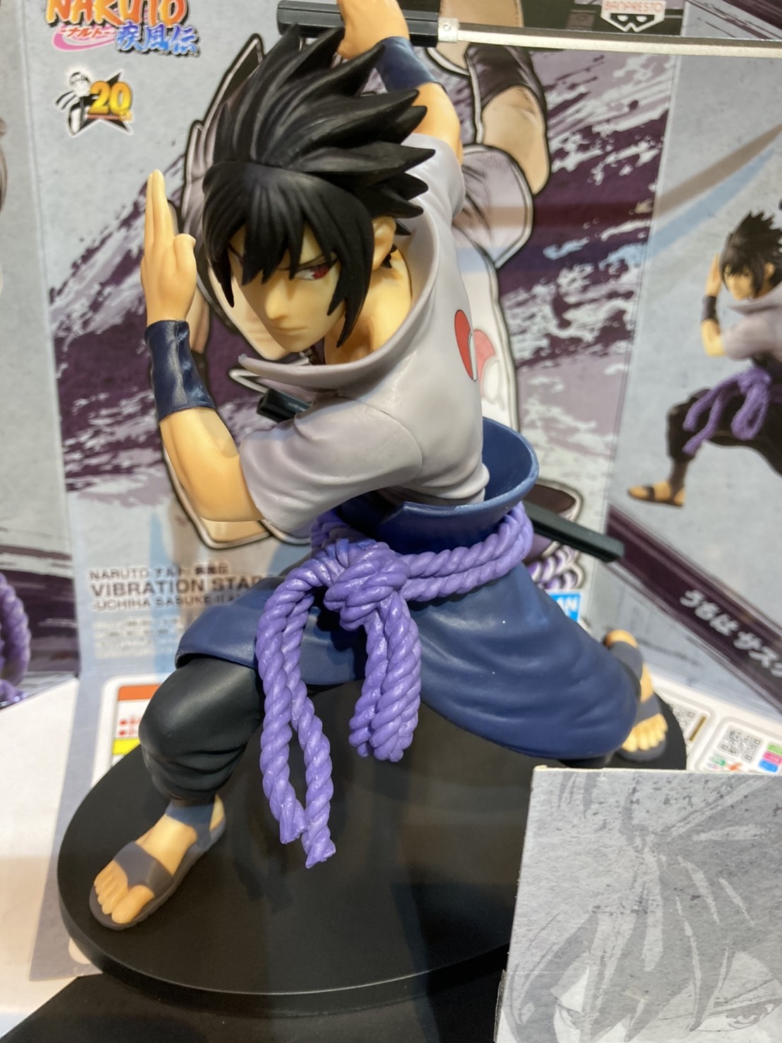 お宝発見岡山店アミューズメント トレジャーコーナー Naruto ナルト 疾風伝 Vibration Stars Uchiha Sasuke こちらも本日入荷です 根強い人気の Naruto から サスケ が登場です 色々な出来事を抱えた絶妙な表情がグッときますね
