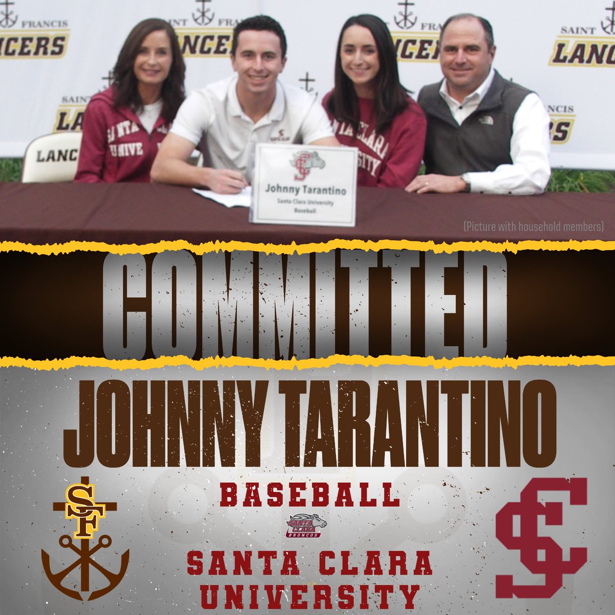 Congrats Johnny T!! @SCU_Baseball