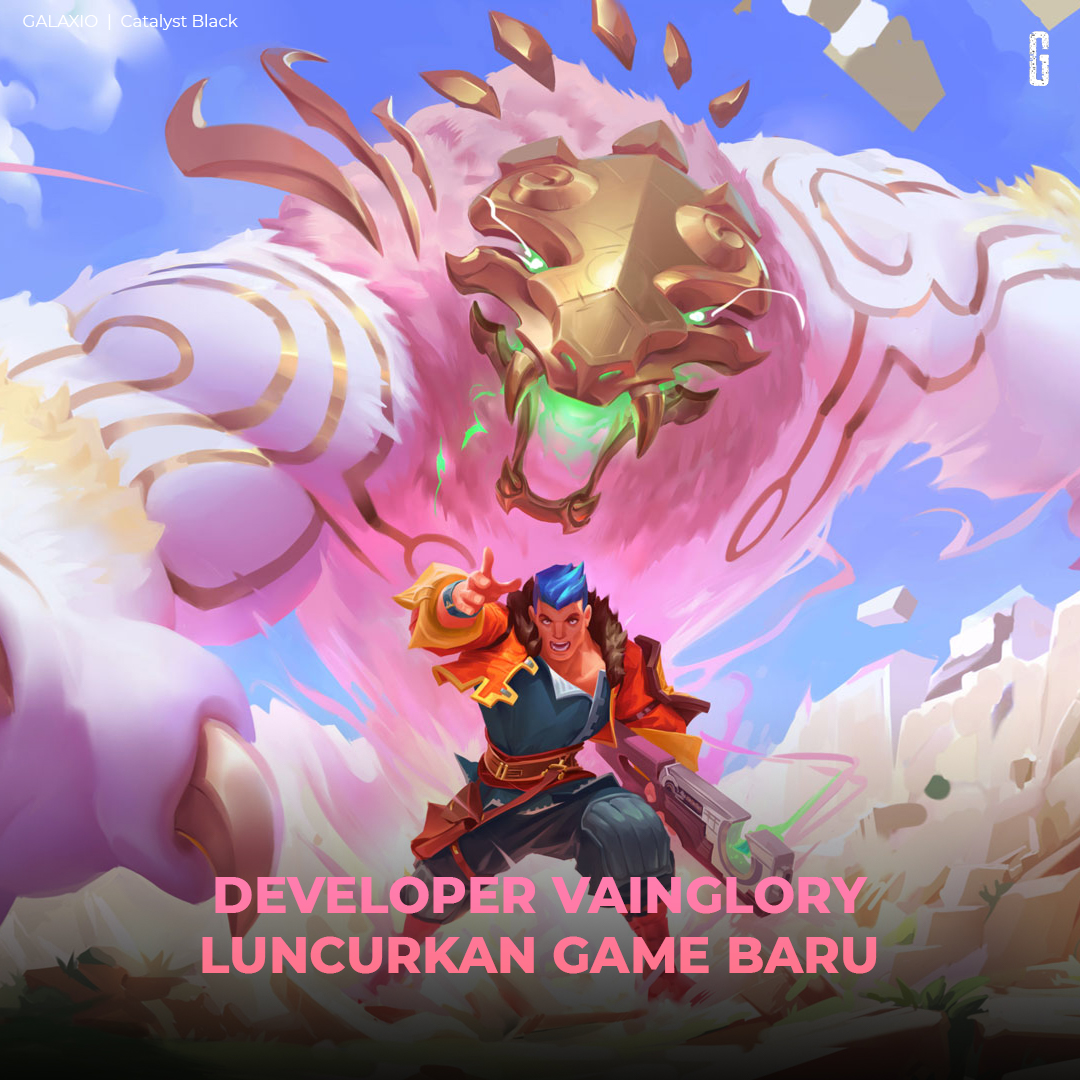 galaxio_id's tweet photo. Indonesia akan menjadi negara pertama yang bekesempatan untuk memainkan gim baru luncuran Super Evil Mega Corp (SEMC) melalui pengembangnya Vainglory. Game yang dinamai Catalyst Black ini memiliki genre yang unik, yaitu battleground shooter. 
https://t.co/OjFZjcqbW6
#galaxio https://t.co/m9estohj5x