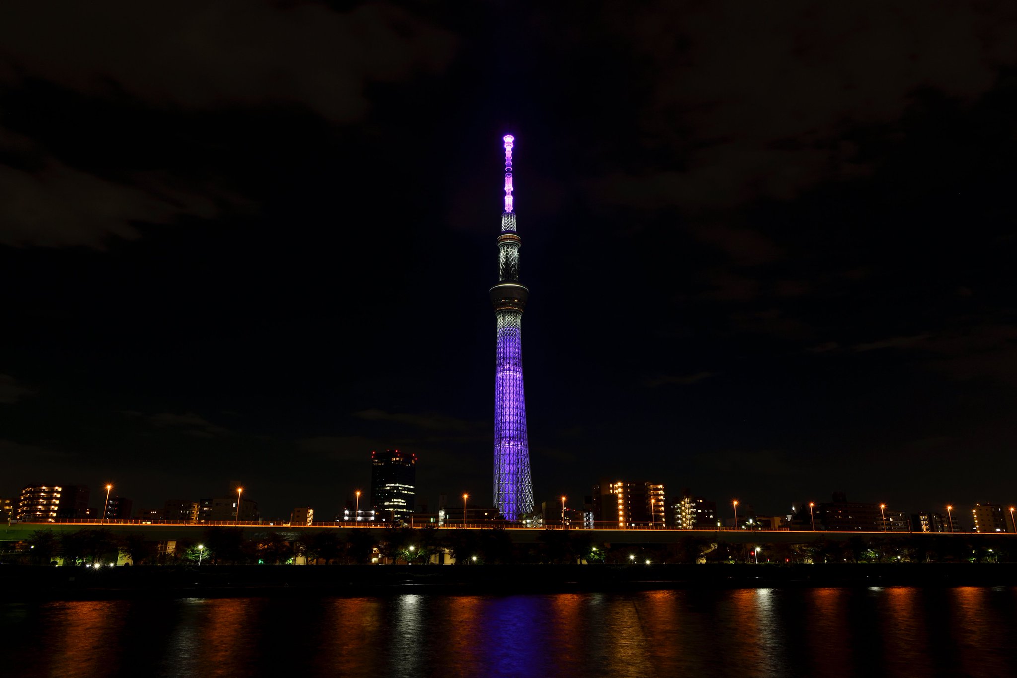 東京スカイツリー　イルミネーションレインボー点灯　中古　AC電源 東京スカイツリー イルミネーションレインボー点灯 中古 AC電源