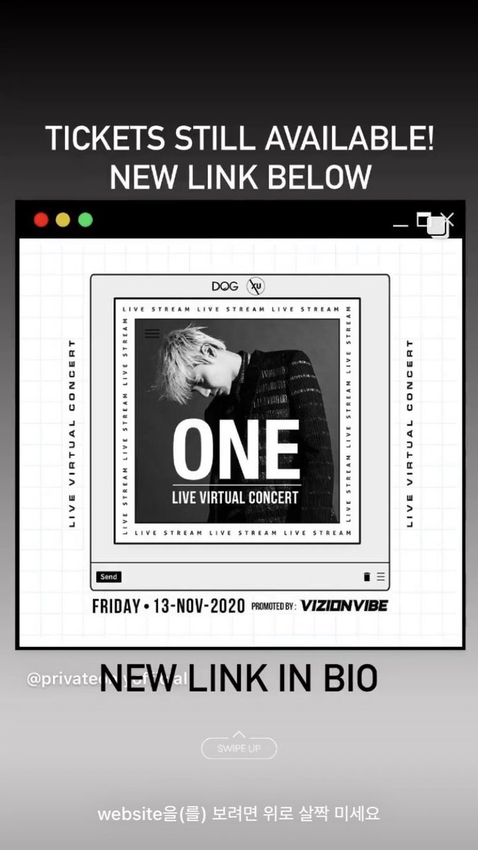 JEWON1GALLERY's tweet photo. [ONE - Live Virtual Concert ]

TICKETS STILL AVAILABLE🔥

SEE U ON 13 NOV 2020
CLICK HERE👇
https://t.co/h5D8rmSGQF https://t.co/RNFydvRcmE