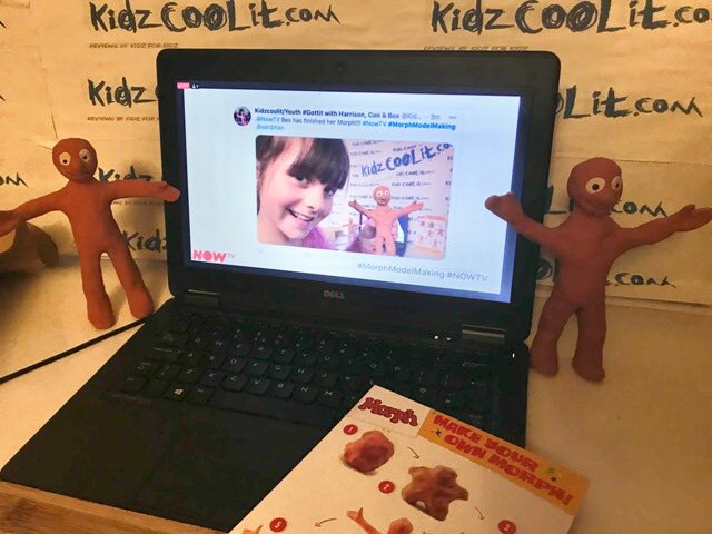 Kidzcoolit's tweet photo. .@NowTV Today at 4pm and 6pm: LIVE ‘NOW TV’ Free online Morph Model Making Workshops!!! https://t.co/NcE2SC0nA5 #NowTV #MorphModelMaking #ThursdayThoughts #ThursdayMorning  #ThursdayMotivation #EarlyBiz .@aardman .@PeteLordAardman .@SproxtonAardman .@jimparkyn .@AmazingMorph https://t.co/sXYy6WQpSW