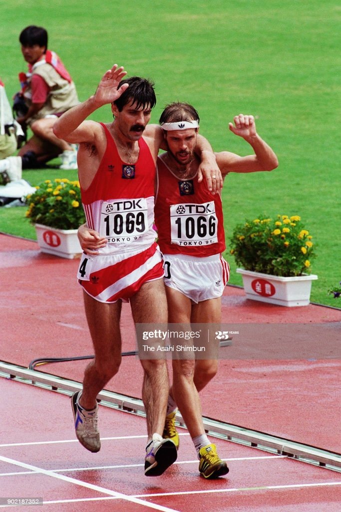 #112At the 1991 World Championships, Andrey Perlov (OLY champion from 1992) and his teammate Aleksandr Potashov attempted to cross the goal line simultaneouslyThey wanted to share the gold medal - photo finish cameras however declared Potashov the winner by 0.01 second