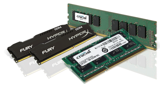 3. RAM - memory PC. Jangan keliru dengan hard disk, tu dikira Storage. Berfungsi macam working table untuk CPU, lagi besar kapasiti, lagi banyak CPU boleh tampung tanpa crash. Sekarang RAM pakai spec DDR4, barangkali akan bertukar pada lebih canggih. (psst.. PS5 pakai DDR6 tau!)