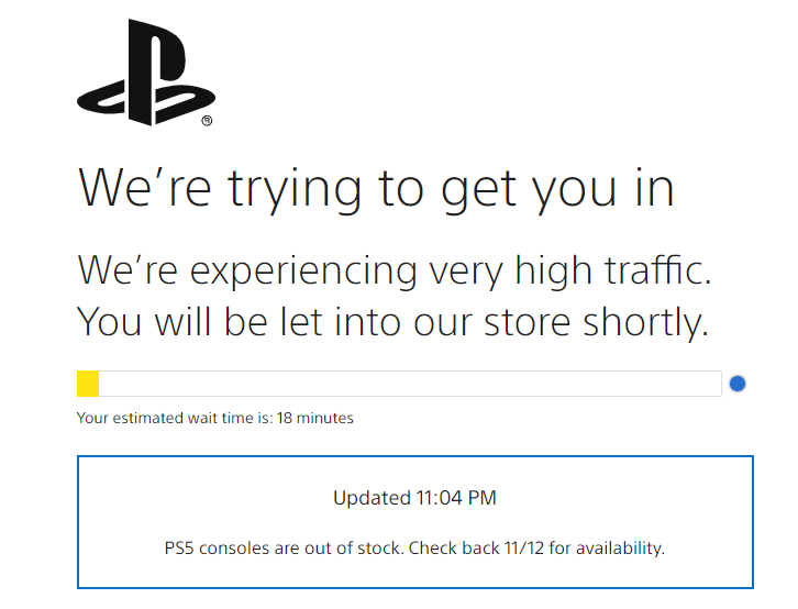 PS5 Direct PlayStation Queue Glitch & Tomorrow Restock #PS5 #PlayStation 