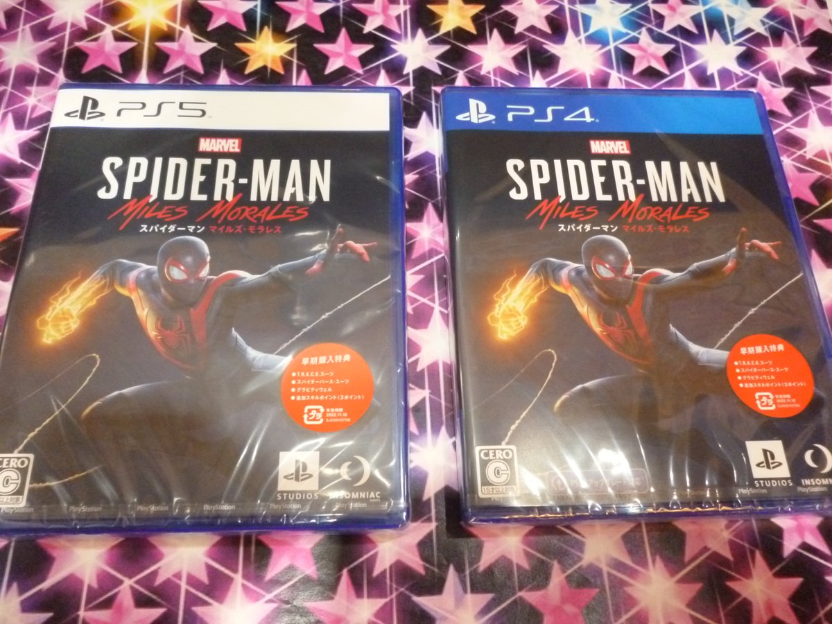 ふぁみーず中川店 בטוויטר 伝説の神ゲー Marvel S Spider Man の続編が登場 スパイダーマン マイルズ モラレス 好評発売中 前作の物語から一年後 もう一人のスパイダーマンを主人公に新たな物語がはじまる 映画のような美しい映像に惹きこまれる Ps4