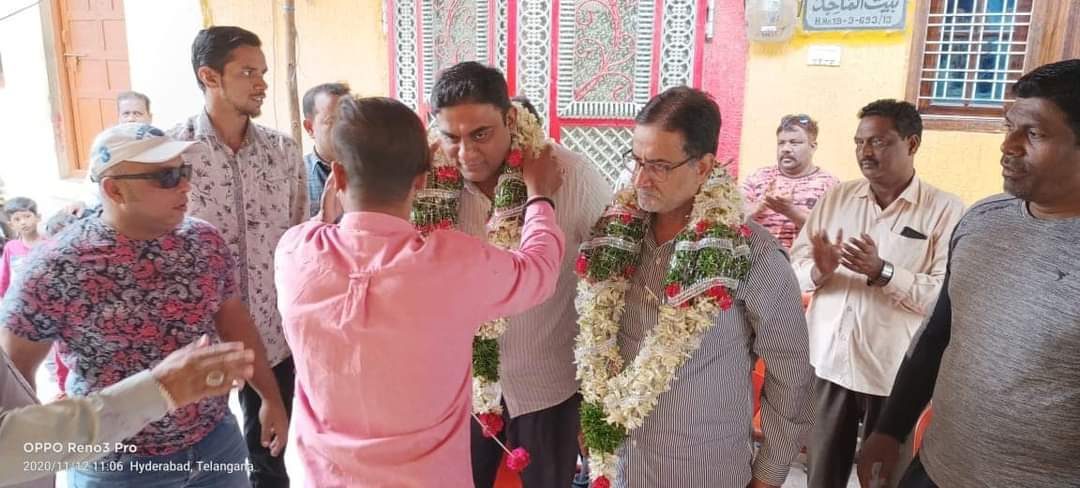 Mohamme98628815's tweet photo. #Hyderabad
SADAR E MUHTRAM AALI JANAB ALHAJ BARRISTER #AsaduddinOwaisi SAHAB #AIMIM PRESIDENT & MP HYD KI HIDAYAT PAR AALI JANAB MOHD #MOAZAM KHAN SAHAB #AIMIM #MLA BAHADURPURA AUR AALI JANAB MOHD #MUSTAFA ALI #MUZAFFAR SAHAB #AIMIM #CORPORATOR SHAH ALI BANDA NE BASTI https://t.co/Ynsd7veuvn