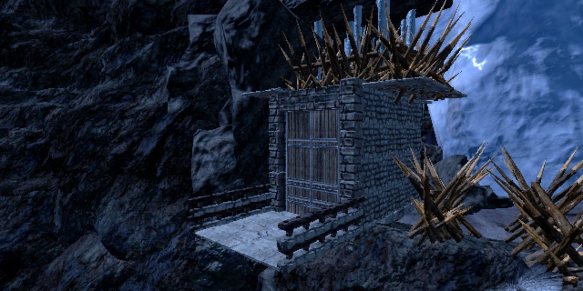 Zoyaro Arkモバイル 天帝洞窟入り口の豆腐箱 改良と強者の洞窟入り口に 周回用豆腐箱 作って来ました これから アラネオで 洞窟内に 橋架けして水ダメージ食らわない用にします