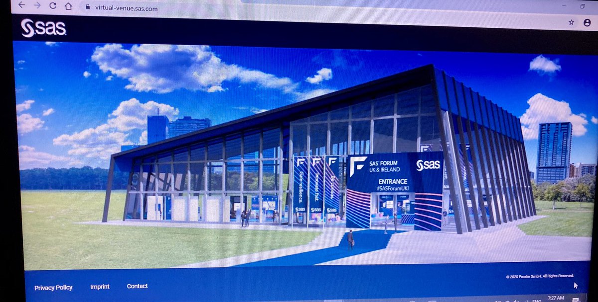 garrysmethurst's tweet image. I’m outside @SASsoftwareUKI for #SASForumUK - Am I the first to arrive?