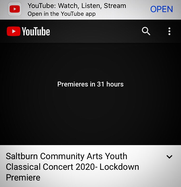 SaltburnTheatre's tweet photo. 🎼🙌The countdown has begun! 🙌🎼Tune in tomorrow night for our first digital #fridaynightmusic concert at 7pm Enjoy for free some exceptional young people sharing their talents...#whilewearewaiting #fromourhometoyours #saltburntheatre https://t.co/MfaoDYBn8w https://t.co/WB6xd3J4Po