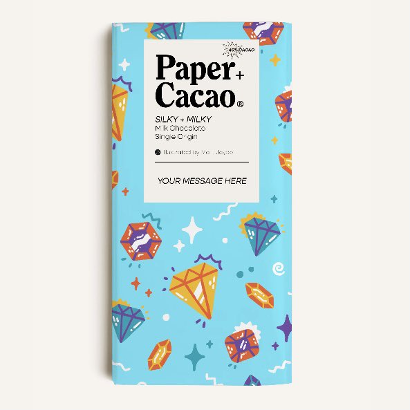 mj_illustrator's tweet photo. New thing!
Paper + Cacao chocolate bars from @PaperboyLondon are handcrafted in England, packaged in nice illustrated wrappers.
Download the Paperboy app from the App store or Googleplay.
@PaperboyLondon
#SendSomethingNice
#FromPaperboy https://t.co/Aaq10T0Khq