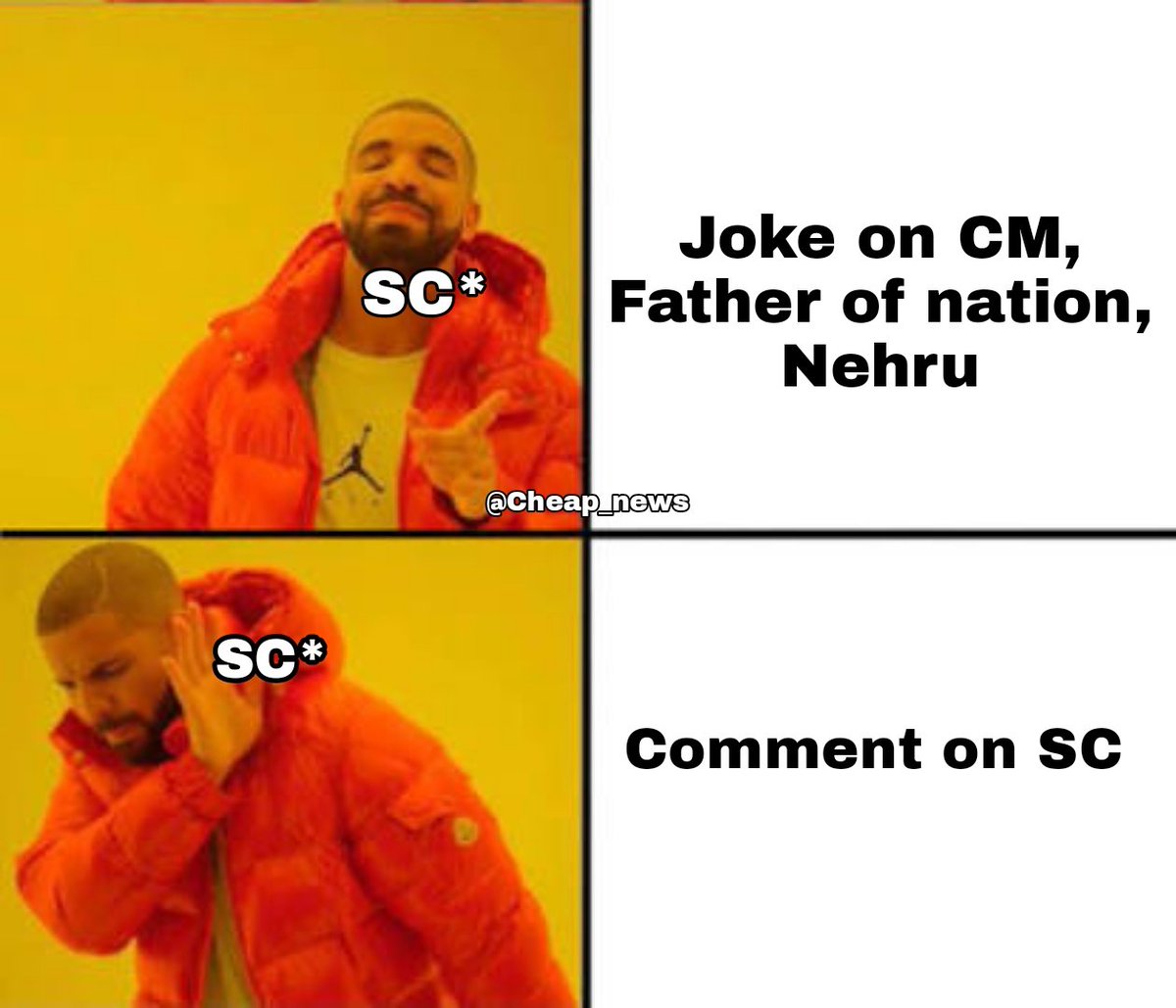 Cheap_News's tweet image. SC: We protect liberty of citizens.

Freedom of speech?

SC: Are you liberal or Right winger

#ArnabGoswami