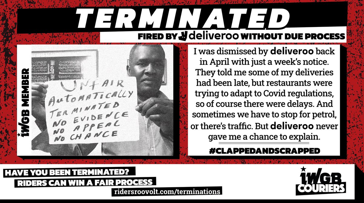 IWGB Couriers tweet media