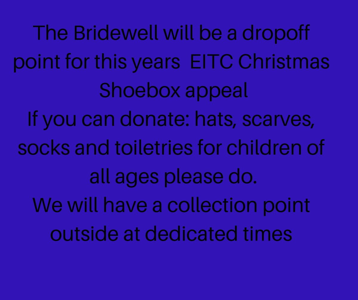 The Bridewell tweet media