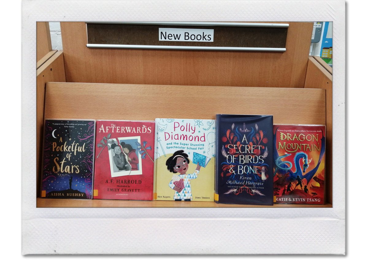 missfanningpa's tweet photo. Some beautiful fantasy books with a sprinkle of magic and adventure... @Kiran_MH #emilygravett #dianatoledano #palibrary https://t.co/QTaQQmEK6T