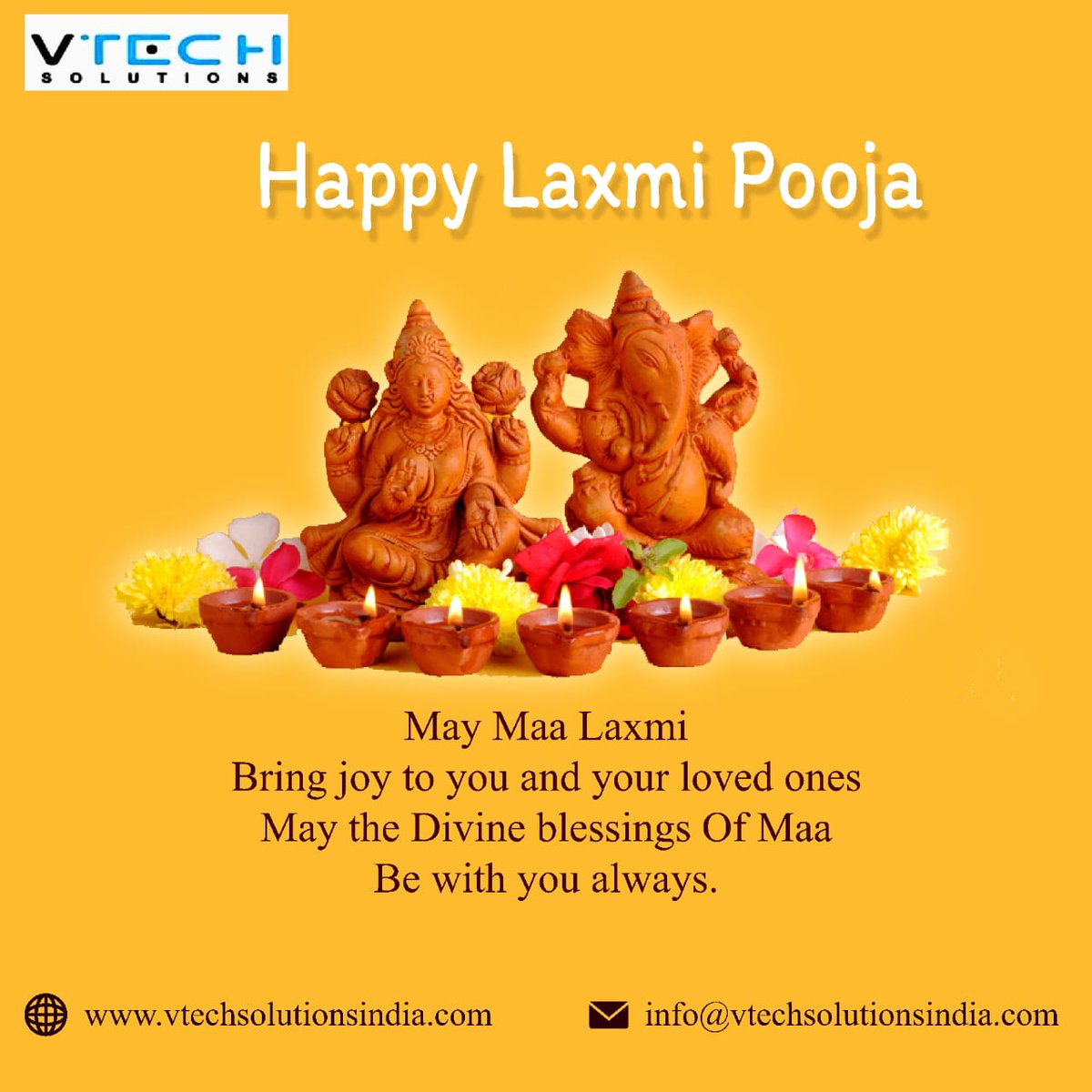 SolutionsVtech's tweet image. पणतीचा उजेड अंगणभर पडू दे
लक्ष्मीचे स्वागत
घरोघरी होऊ दे..!

शुभ दिपावली