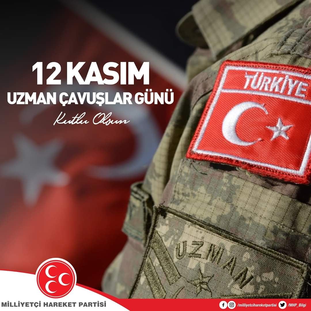 #12Kasım #UzmanÇavuşlarGünü Kutlu Olsun.