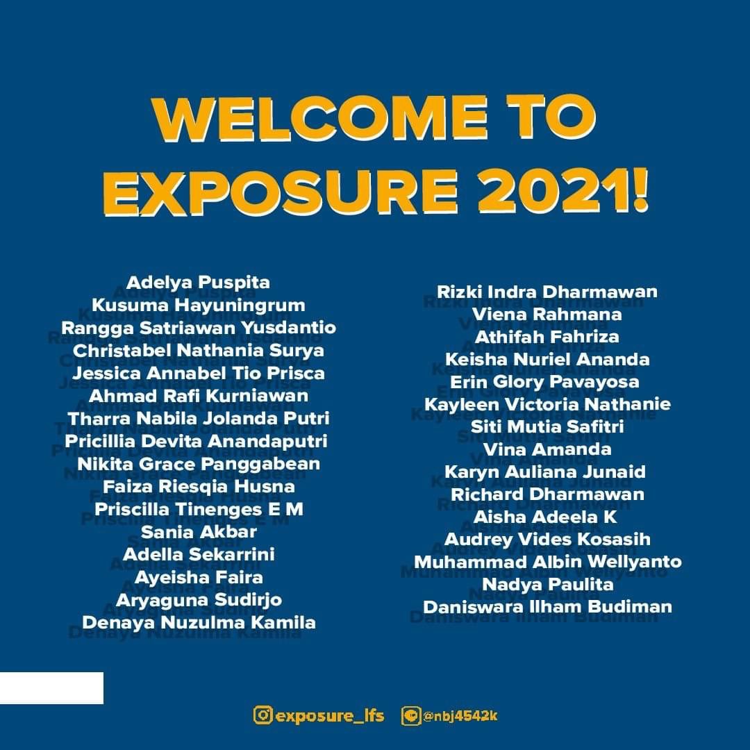 Exposure 2021 tweet media