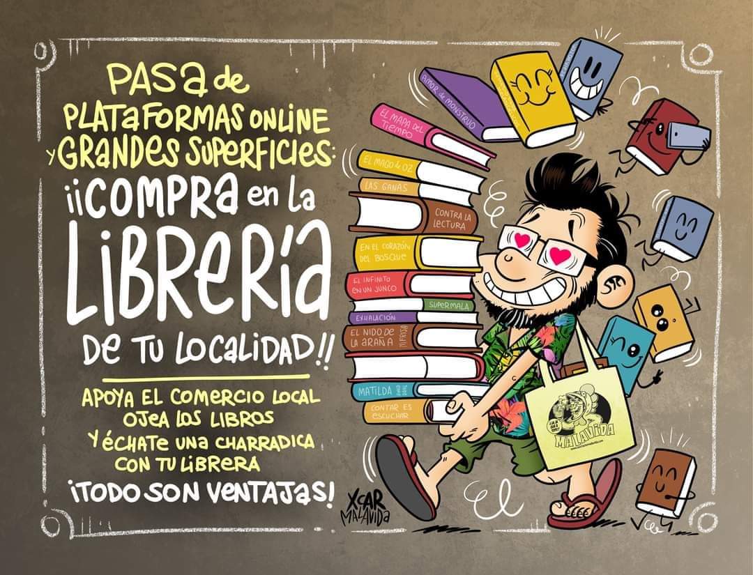0_Rubens_0's tweet photo. Los librer@s siempre te contarán más que la sinopsis de una tienda online sobre "ese" 📚. Te escuchan y aconsejan. #milibreriaesdebarrio https://t.co/KFkfnYQZui