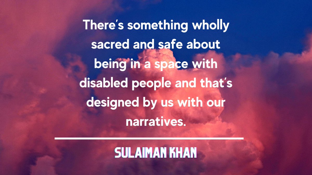 SulaimanRKhan's tweet photo. 11 Nov. = 6 months of coaching with the awesome @dis_aspora! 🎉
Read more: https://t.co/mDmBAzVR8X
#disability #creativity #equity #intersectionality #AccessIsLove #InaccessibilityIsViolence #TheFutureIsAccessible #AdaptTheFeed #HappyDisabledFolx #DisabledAF #MuscularDystrophy https://t.co/3bM1YCiRoN