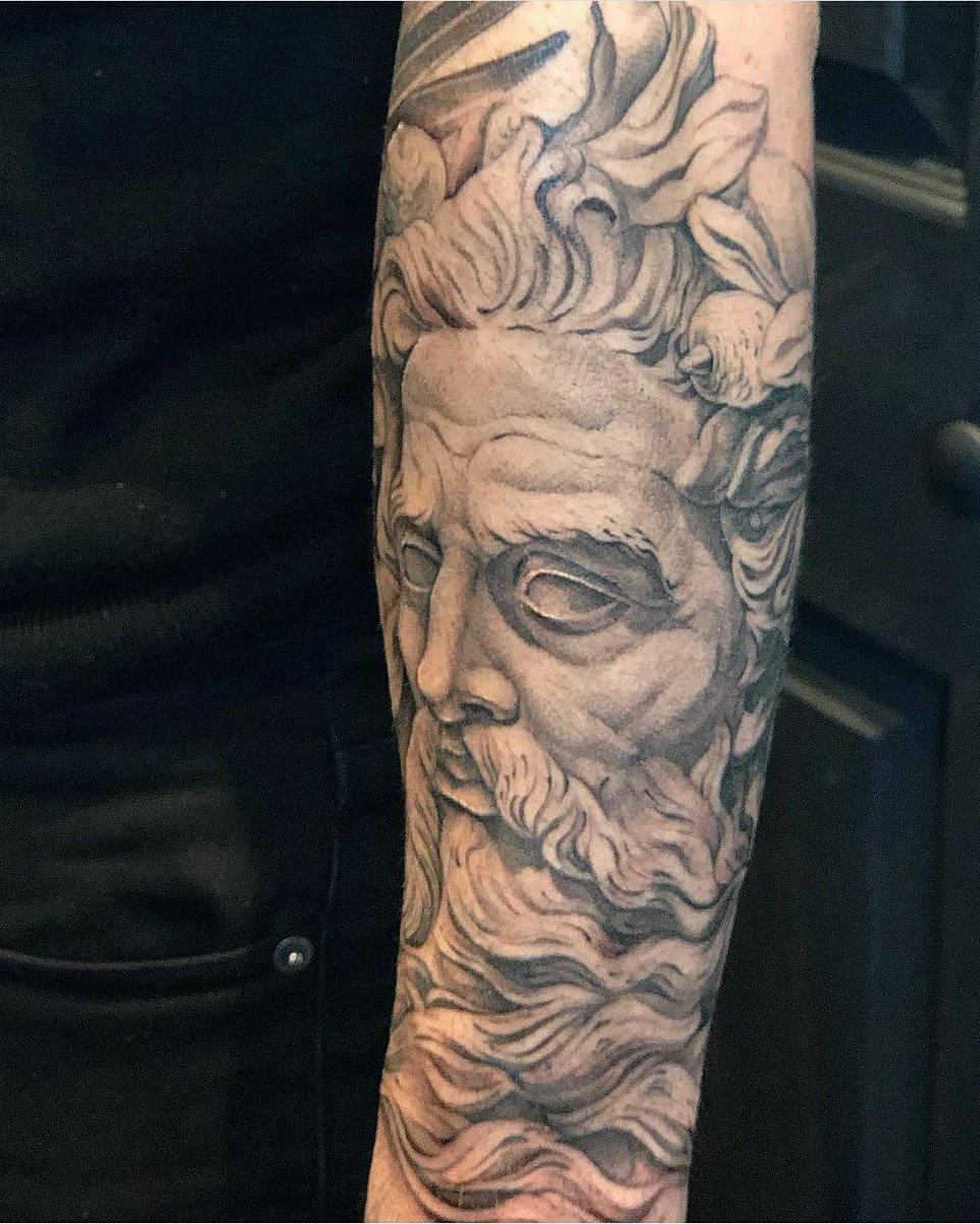 Zeus Tattoo on the upper arm 🔥 Artist: matheusartattoo #tattoosforme... |  TikTok