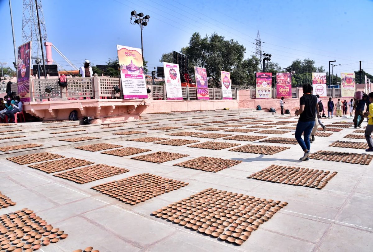 DharmarthKarya's tweet photo. भव्य #Deepotsav2020 के लिए सज रही है अयोध्या।#DiwaliAyodhyaWali.
#Deepotsav2020 #EkDiyaMeraBhi #Ayodhya #RamJanmbhoomi #GangaAarti #SriRam #KnowyourUP https://t.co/nriCcXj28f