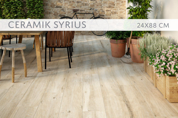 Cᴇʀᴀᴍɪᴋ Sʏʀɪᴜs. 24 x 88 ᴄᴍ
Nueva cerámica de la marca Ibricks Cerámica imitación madera.