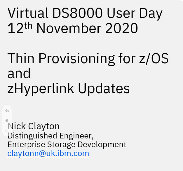 wauerochs's tweet photo. #VirtualDS8000UserDayDACH #DS8000 #DS8K
https://t.co/Kgu1wRsTV9
#IBM by @stefan_lein from @IBM
@IBMZ @IBMStorage @IBMNews
#ThinProvisioning and #zHyperlink Updates
by Nick Clayton
@wauerochs from @DATEV @DATEV_Sprecher
as #DATEVinfluencer #DATEVBotschafter
#DATEV_Sprecher https://t.co/JemoXXjRdn