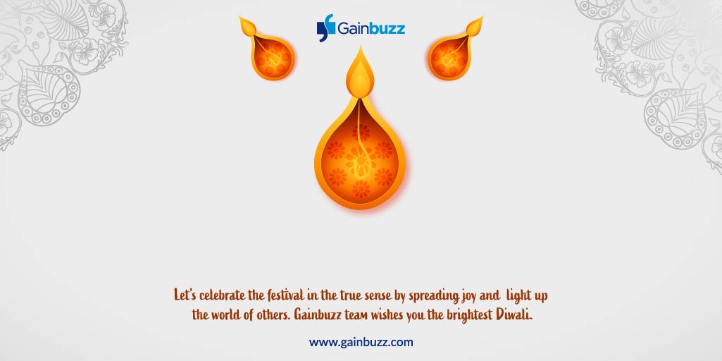 gainbuzz's tweet photo. Let’s celebrate the festival in the true sense by spreading joy and light up the world of others. Have a happy, safe, and blessed Diwali!

#happydiwali #diwali2020 #diwalicelebration #Gainbuzz #advertisingmadewasy https://t.co/34ka38UasX