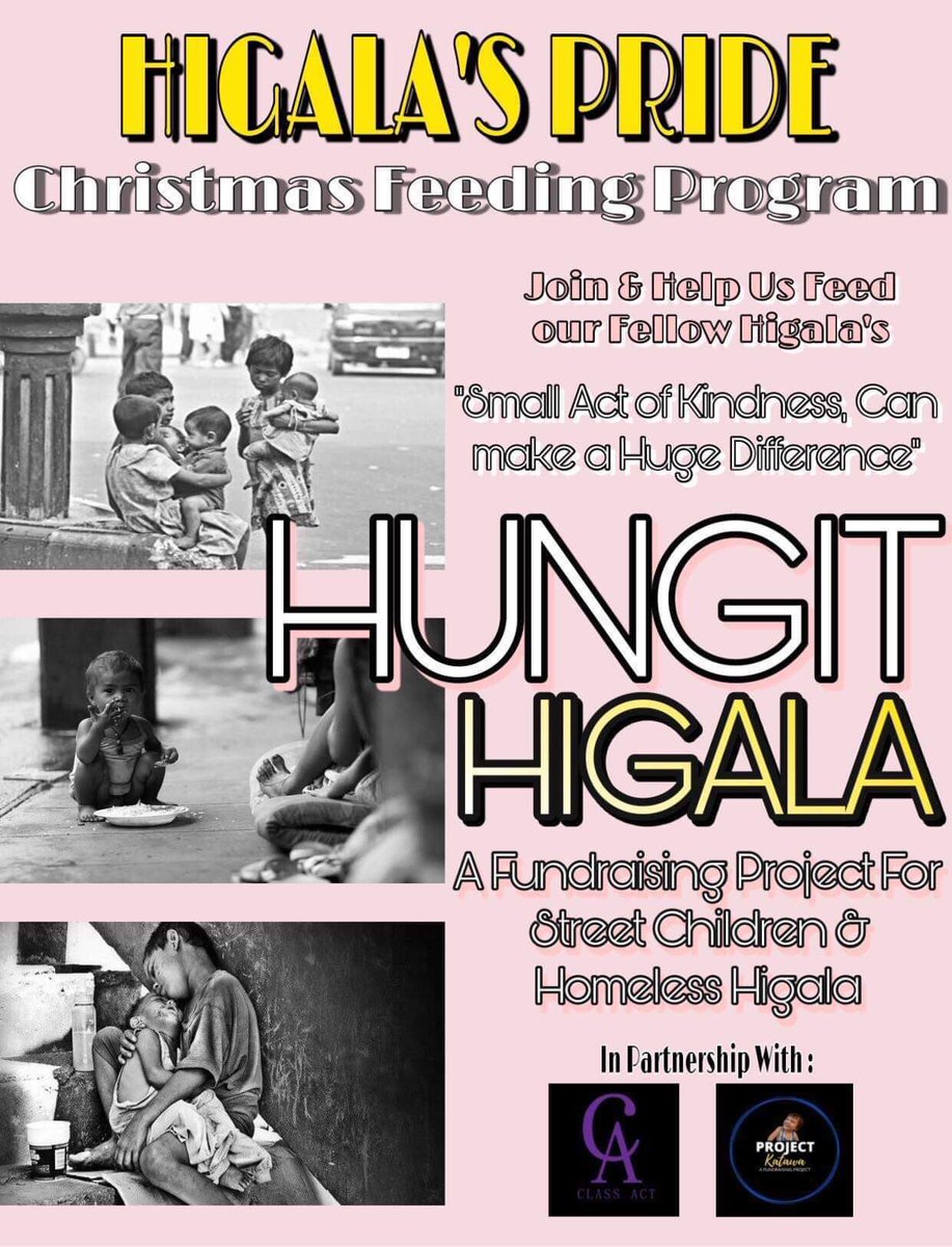 ClassAct_2006's tweet photo. Every Christmas, we are reminded of the old saying “It’s better to give than to receive.” Given this hard times during this magical season, we wanted to make Christmas a little brighter and merrier for our street children and homeless higalas. https://t.co/bdaJlUIVph